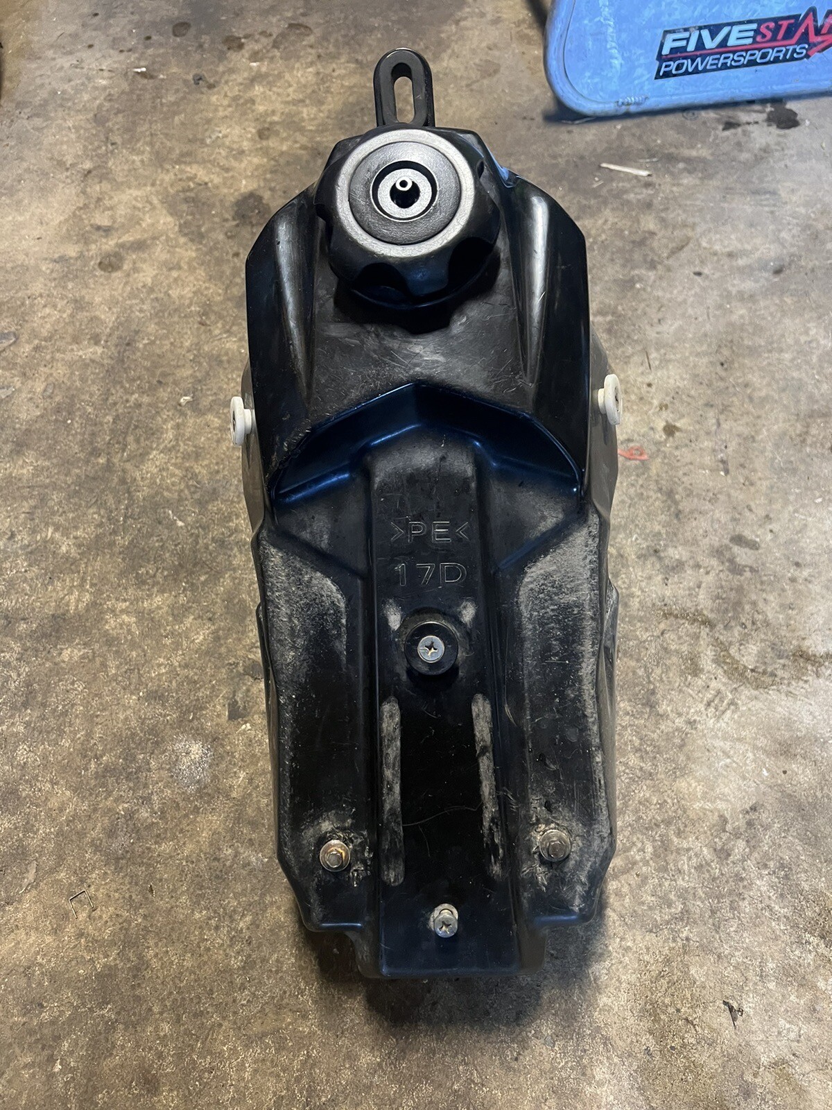 2011 YZ250F Gas Fuel Tank OEM Screw Cap Black Plastic Yamaha YZ 250F