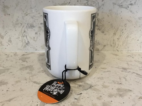 PORTOBELLO BY DESIGN Halloween Tarot Card DEATH or JUDGEMENT 16 oz Coffee Mug - Picture 4 of 17