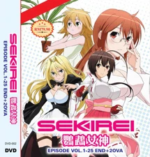 ANIME DVD SEKIREI COMPLETE SERIES VOL.1-25 END + 2 OVA ~ENGLISH DUBBED~ *UNCUT*