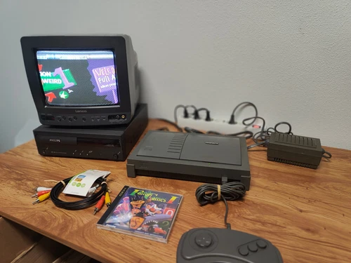 Rare Magnavox 5000  + Gamepad + Game RegionFree Player cd-i Philips 450 Console