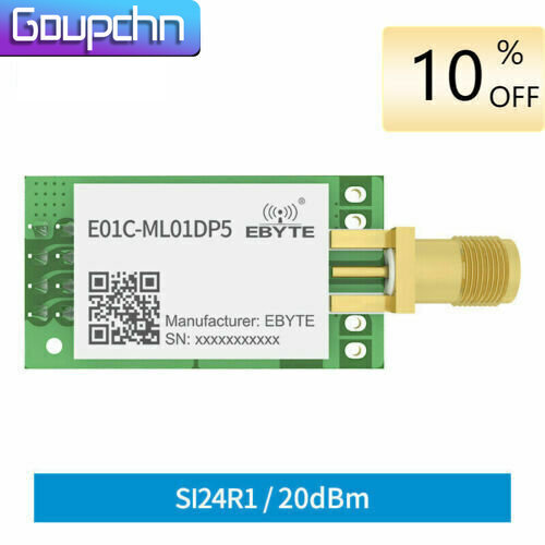 DIP E01C-ML01DP5 2,4 GHz kompatibel nRF24L01 PA LNA RF Wireless Transceiver - Bild 1 von 6