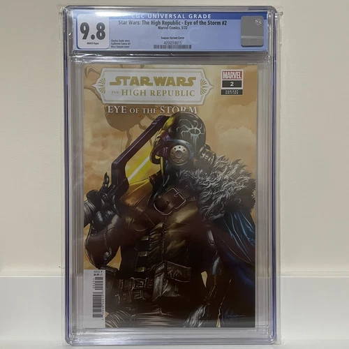 Star Wars The High Republic Eye of the Storm #2 1:25 Mico Suayan Variant CGC 9.8
