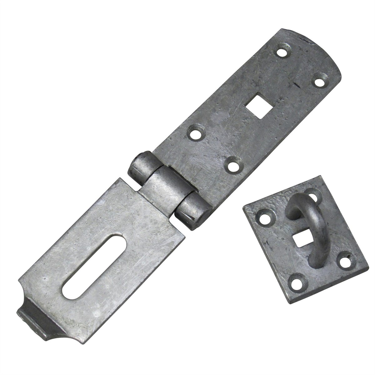 Heavy Duty Hasp & Staple (Galvanised Locking Security Lock Latch 8