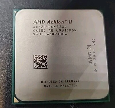 AMD Athlon II CPU Processor Dual Core Processor AM3 2.7Ghz ADX2150CK22CQ