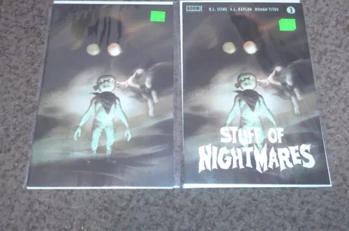 LOT 2 STUFF OF NIGHTMARES 3 VARIANTS 1:25 & 1:50 - NEAR MINT
