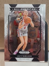 2024 Prizm Draft Picks  Rookie All-American #16 Jacy Sheldon