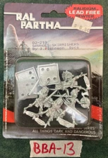 25mm Ral Partha 02-213 Savages: Skirmishers Lot BBA-13