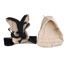 Ergo Baby Bundle of Joy Four Position 360 Carrier + Infant Insert Black Carmel