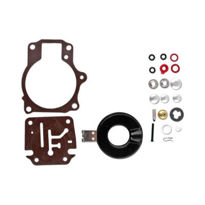 Carburetor Rebuild Kit For OMC Johnson Evinrude - Includes Gaskets, Float & Needle 9 thumbnail image