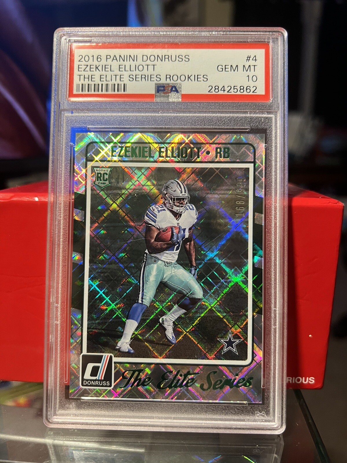Ezekiel Elliott Panini Donruss the Elite Series Rookies #4 Base