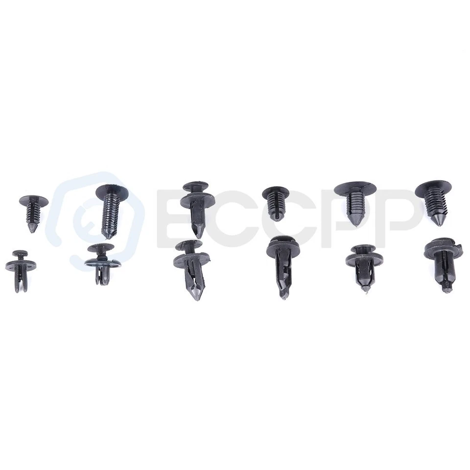 240X Sujetador de carrocería de auto Pasador Remache Borde Clip Panel Moldura para Nissan Ford Foto 3 de 4