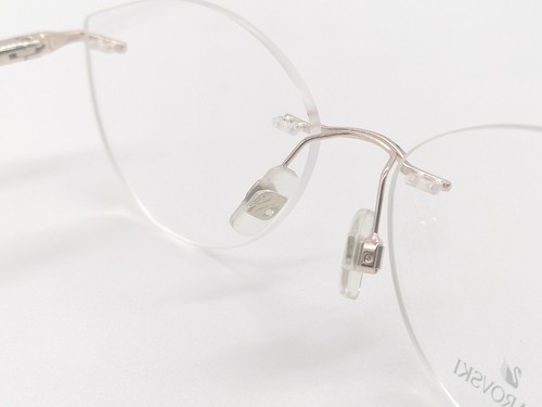 Authentic Swarovski SK 5346 Rimless Glasses Frame for Women Stock Eyewear - Picture 9 of 10