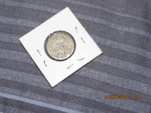 Good+condition Silver 1912 s San Francisco Mint Silver Barber Dime. Pre-WWI Era - Picture 8 of 8