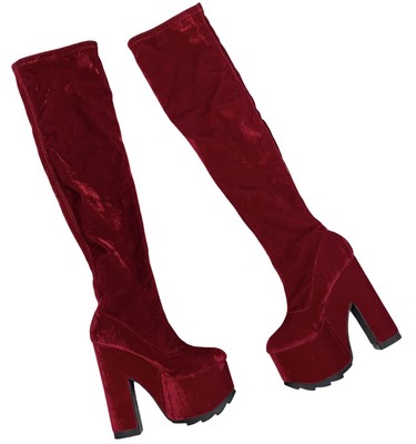 yru thigh high boots