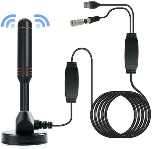 DVB-T2 HD Antenne 36DBi Verstärker 5M KabelFernsehkanäle Free TV-Programme Neu - Bild 3 von 12
