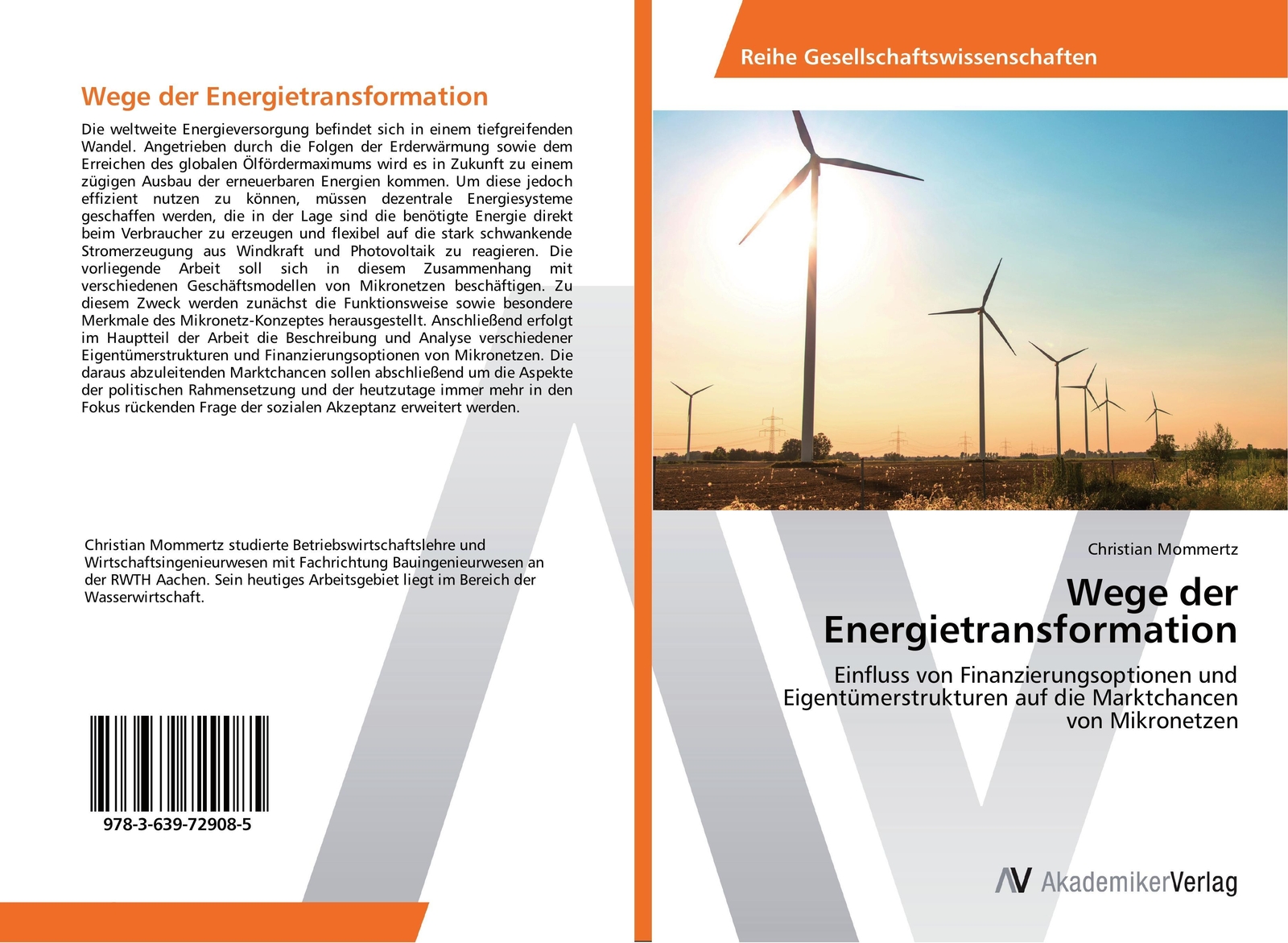 Thumbnail - Christian Mommertz | Wege Der Energietransformation | Taschenbuch |