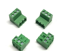 5.08mm 3 Positions PHOENIX CONNECTOR MALE AND FEMALE SET QUICK DISCONNECT 2 Sets