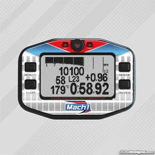 MACH 1 STYLE GEL STICKER FOR MYCHRON 4 - KARTING