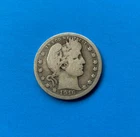 1916 D U.S. BARBER QUARTER ~ 90% SILVER ~ NICE COIN ~ VG CONDITION