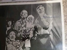 Fred Astaire-Billy Barty-James Franciscus ' Film-Stage-TV ' Signed 8x10 Photo 