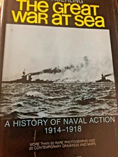 RARE 1965! THE GREAT WAR AT SEA: A History of Naval Action 1914-1918 by Hoehling