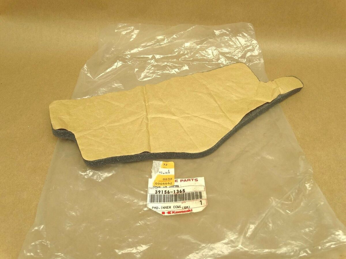 NOS New Kawasaki 1993-2000 ZX600 ZX-6 Ninja Right Inner Cowling Pad 39156-1365 | eBay NOS New Kawasaki 1993-2000 ZX600 ZX-6 Ninja Right Inner Cowling Pad 39156-1365 | eBay