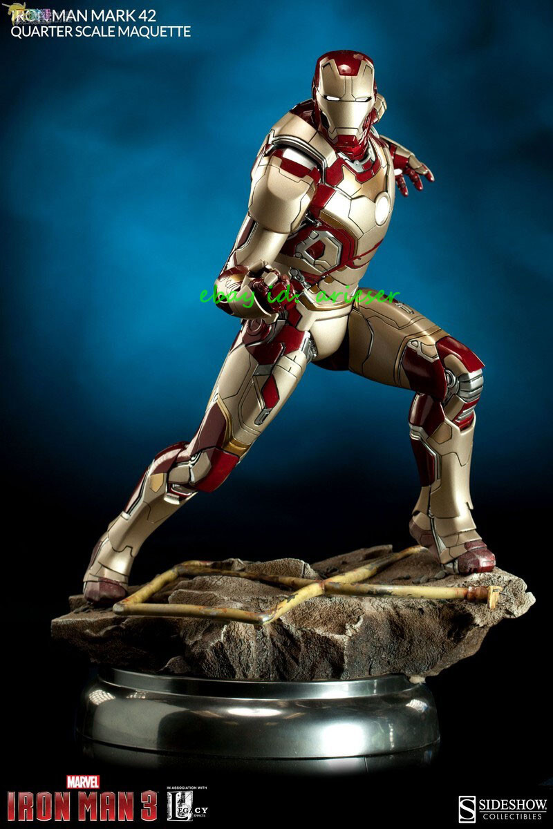 Sideshow Quarter Scale 300353 Iron Man 3 Mk42 1/4 Statue