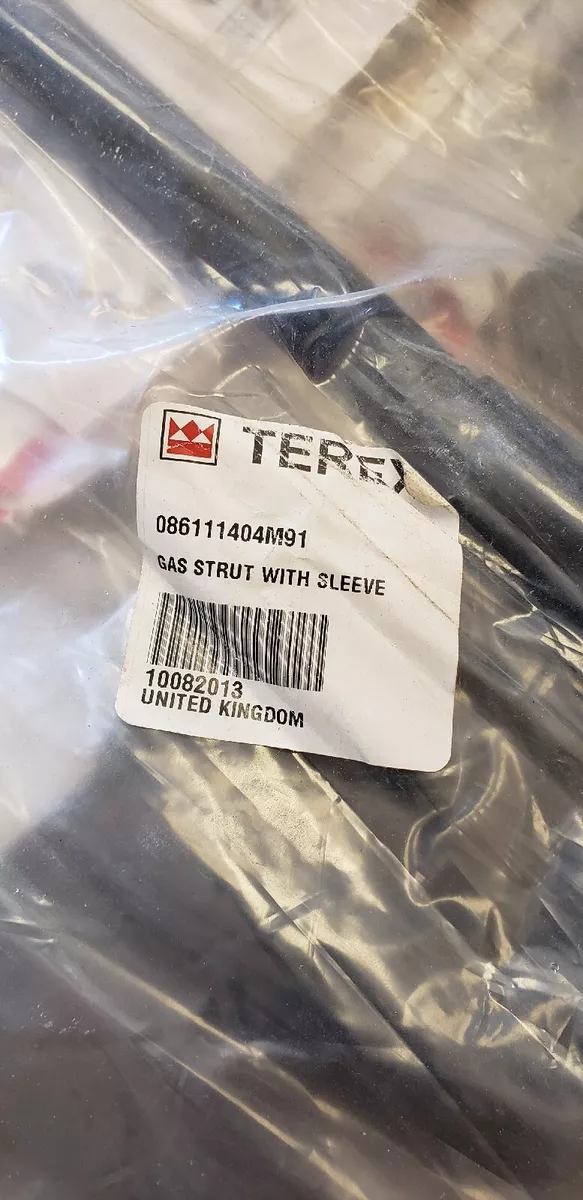 NEW OEM Terex Machines Gas Strut - With Sleeve 086111404m91 