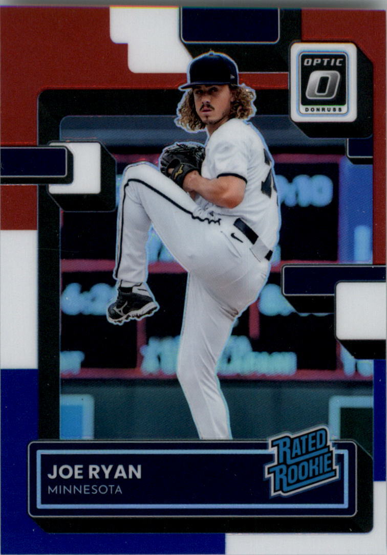 2022 Donruss Optic Red White and Blue #54 Joe Ryan RR /199 - NM-MT