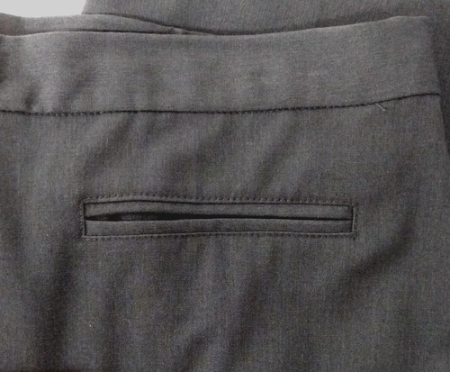 Ruby Rd Dress Pants Women's 12 Elastic Waist Machine Washable Gray - Picture 6 of 12