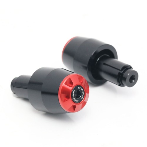 Billet Red Bar Ends Sliders STORM For Honda MONKEY 125 18 19 20 21 22