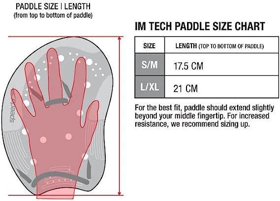 Speedo im tech sale paddles