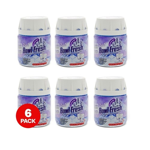 Pack of 6- Bowl Fresh Automatic Toilet bowl cleaner Lavender