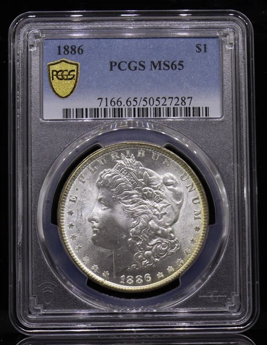 1886 Morgan Dollar PCGS MS65