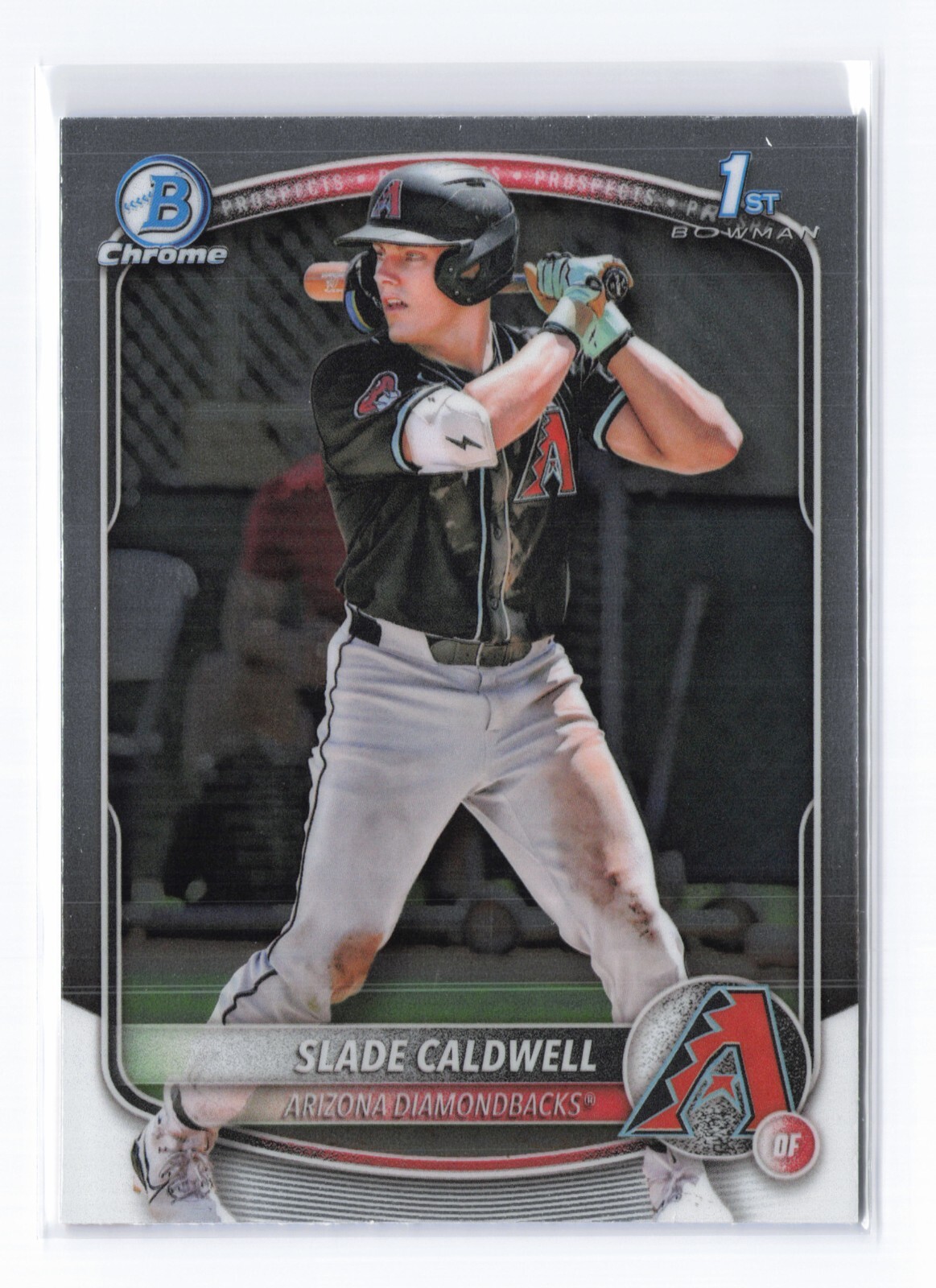 2025 Bowman Chrome Prospects Slade Caldwell #BCP-21 Arizona Diamondbacks