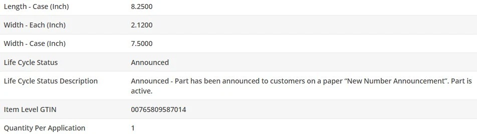 OEM Type Oil Filter WIX for CHEVROLET K20 SUBURBAN 1977-1978 V8-5.0L - Image 4 of 4