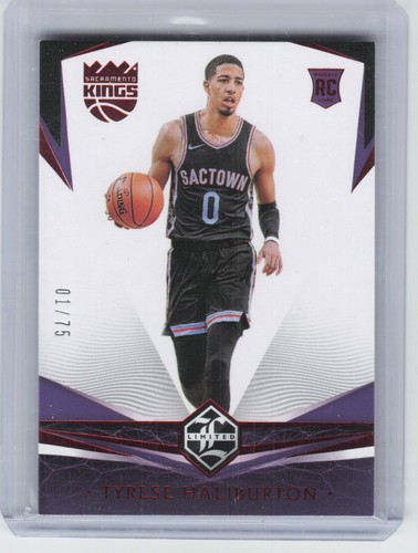 2020-21 Panini Chronicles Tyrese Haliburton #377 Limited Rookie Red 01/75