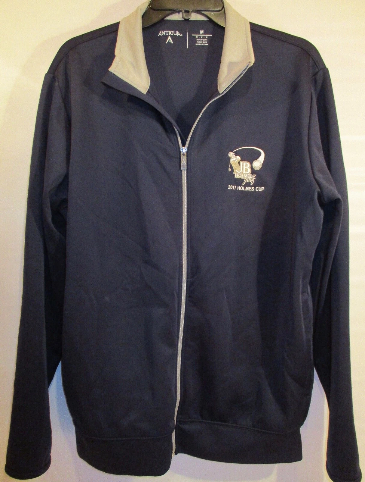 Antigua 2017 Holmes Cup Full Zip 2 Pocket Golf Jacket Men's LG JB Holmes Golf image 5