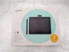 Wacom Intuos CTL-4100 Small Drawing Tablet - Black - With bonus software - NEW