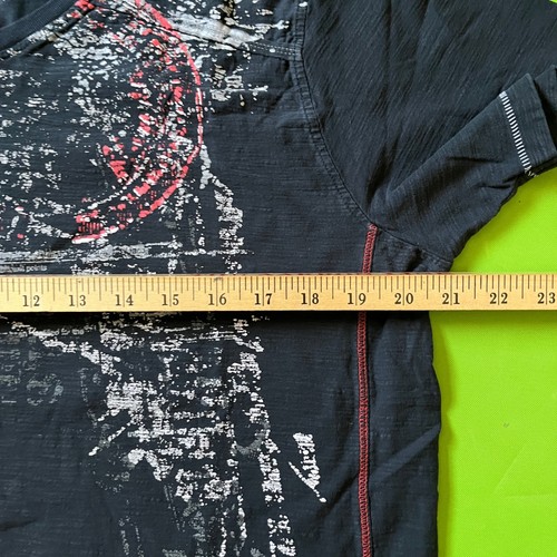 Medium/Large Projekt Raw Y2K Grunge black Red Shirt - Picture 3 of 4