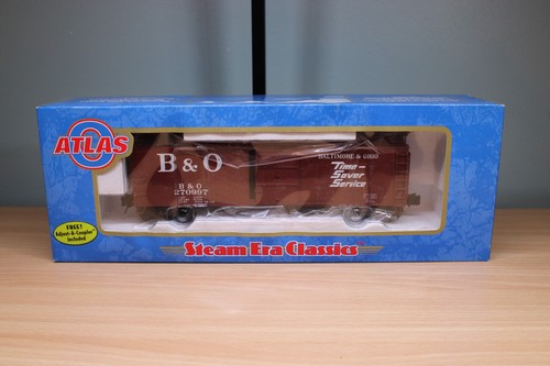 Atlas Steam Era Classics #8751-3 1923 ARA 40' coche de caja de acero - Baltimore y Ohio | Condition: Used