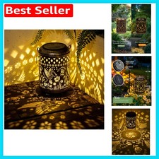 Enchanting Solar Hanging Lantern with Hummingbird Design - Perfect Gift Idea