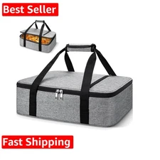 Insulated Casserole Carrier – Portable Tote for Hot or Cold Food, Warmer & Co...