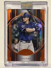 2025 Topps Five Star #69 Corey Seager Orange #/25