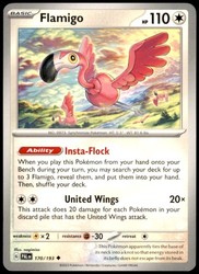Flamigo 170/193 Paldea Evolved Uncommon Pokemon Card