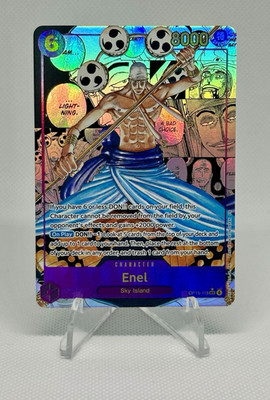 Enel Manga Rare OP15-118 Bandai One Piece Card Game English TCG | eBay