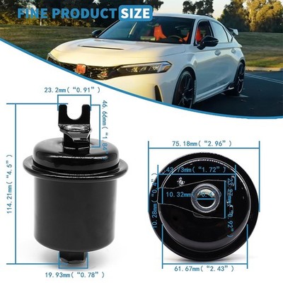Fuel Filter 16010-SO1-A31 16010-ST5-933 For Honda Accord Odyssey Prelude CL EL