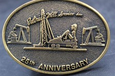 25th Anniversary PWS Inc. Belt Buckle