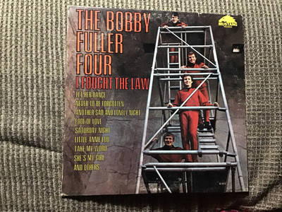 THE BOBBY FULLER FOUR I FOUGHT THE LAW 1966 MONO LP MUSTANG PRINT 12TRX VINTAGE