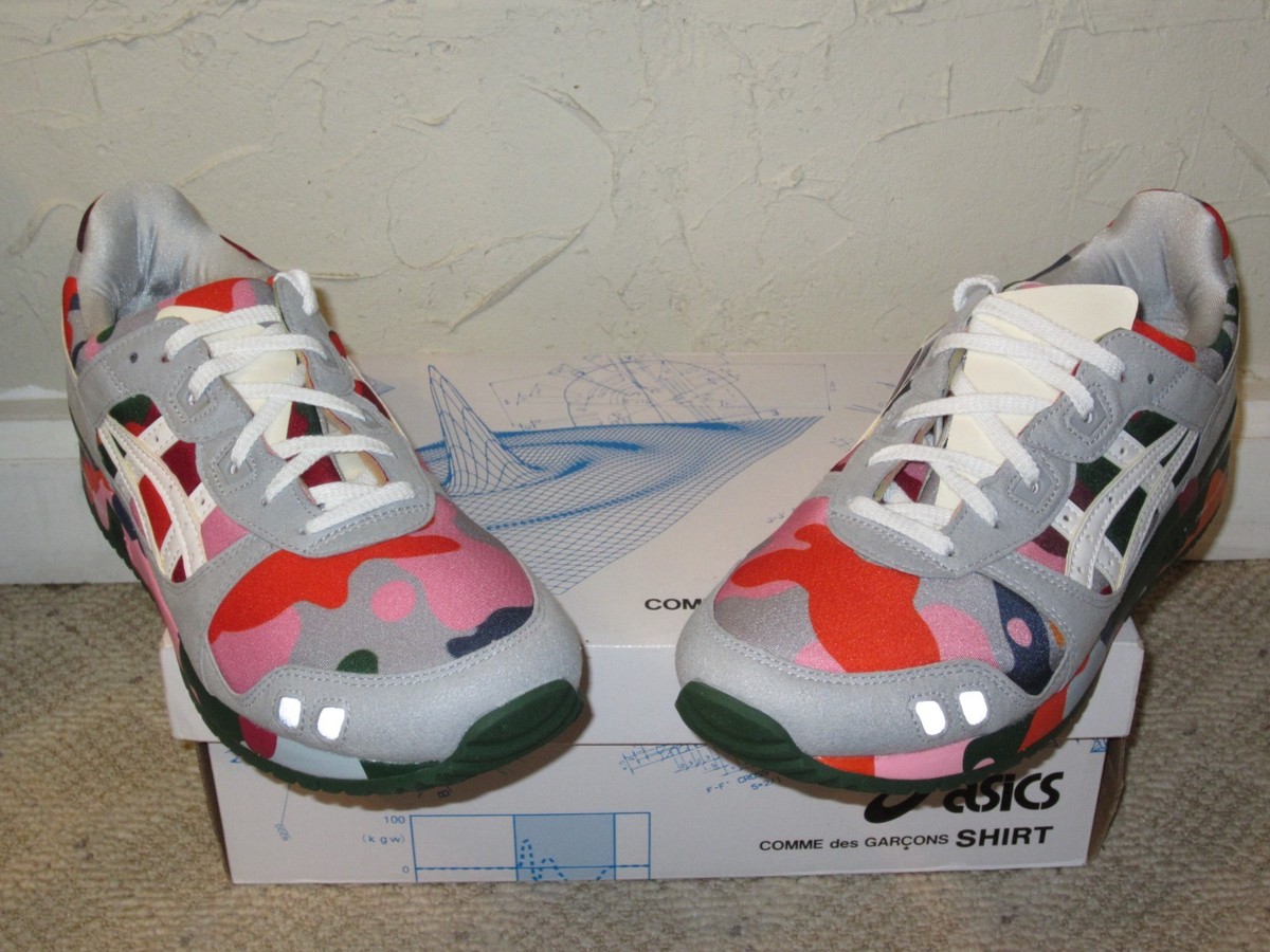 COMME des GARCONS x ASICS GEL-Lyte III 3 OG Grey Colorful Camo